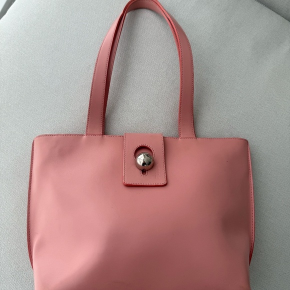 Furla Coral Pink Handbag - Picture 2 of 14